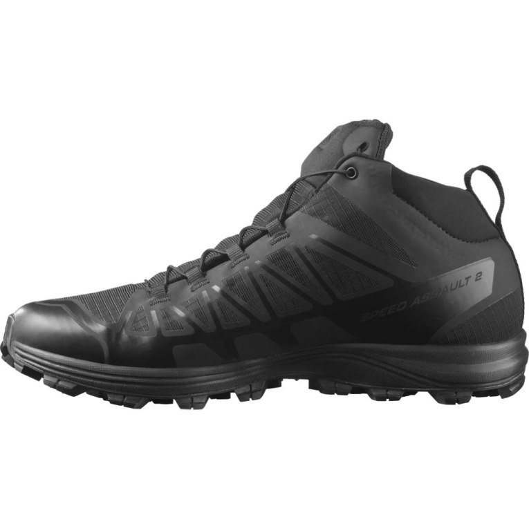 Black Salomon Speed Assault 2 Men's Tactical Boots | IE DL6204